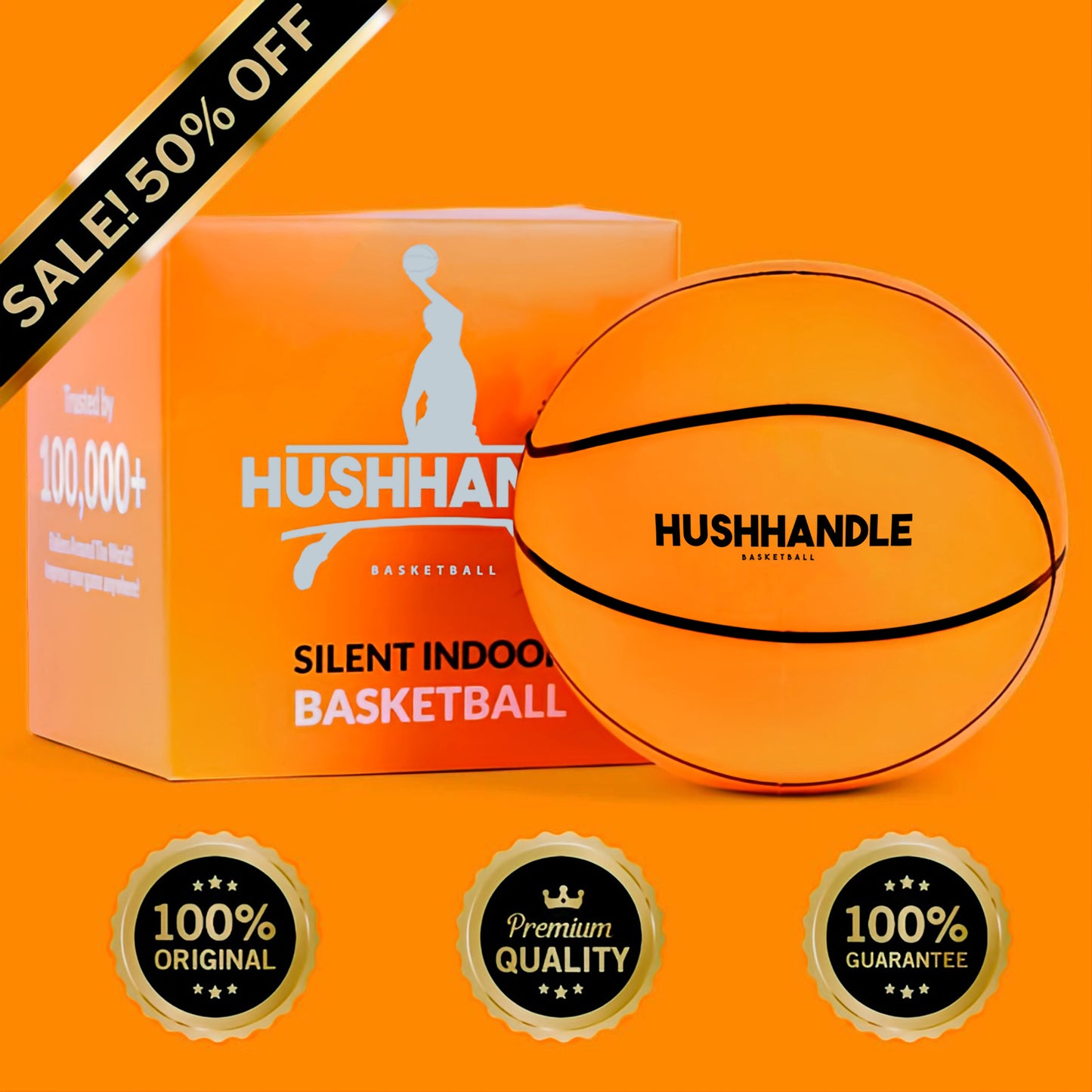 Hushhandle™ -Silent Indoor Basketball