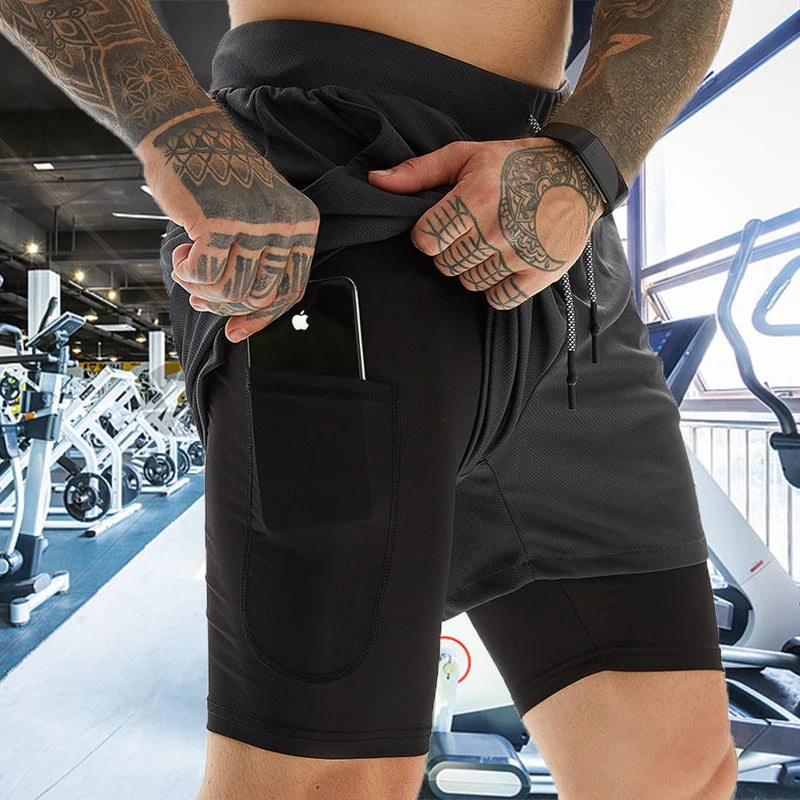 Hushhandle Dual-Layer Shorts